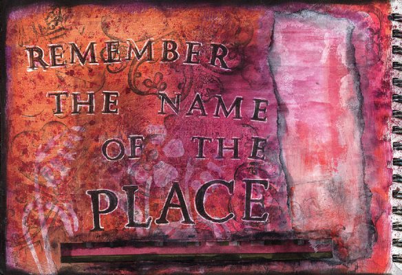 Remember the name of the place