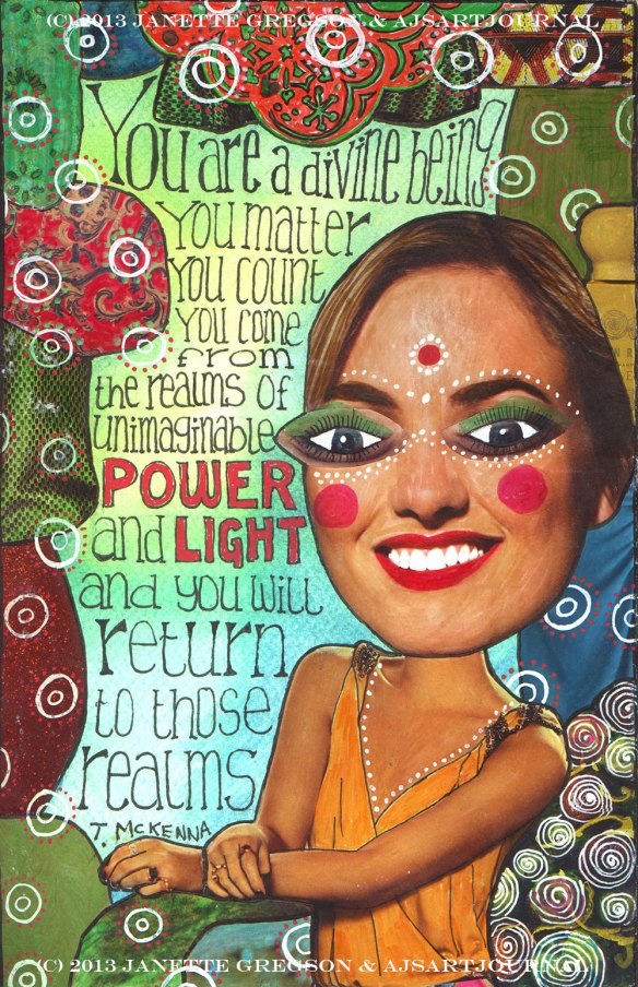 You are a divine being