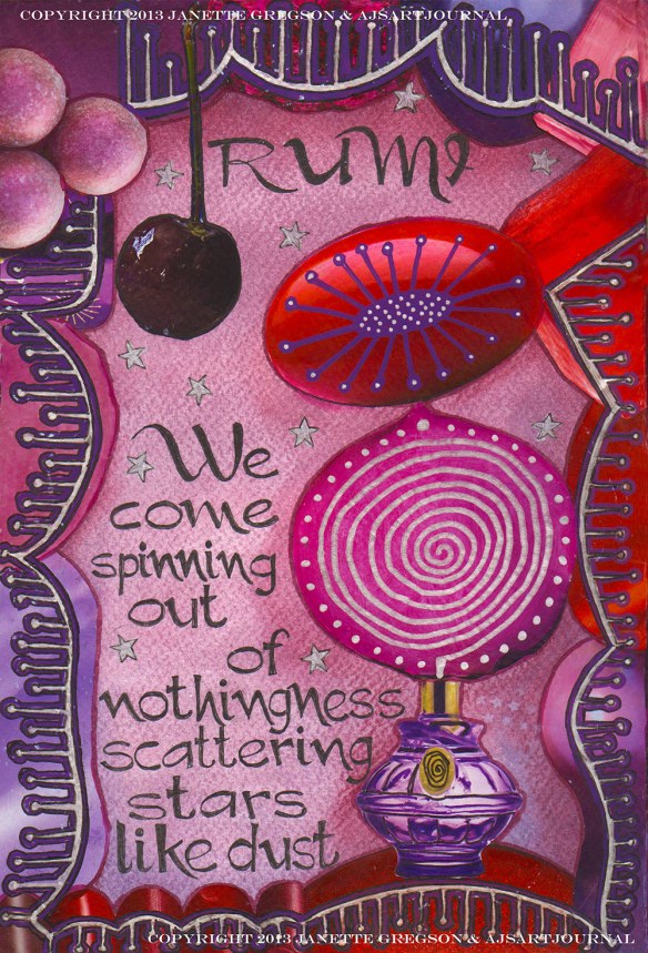 Scattering Stars like Dust - Rumi