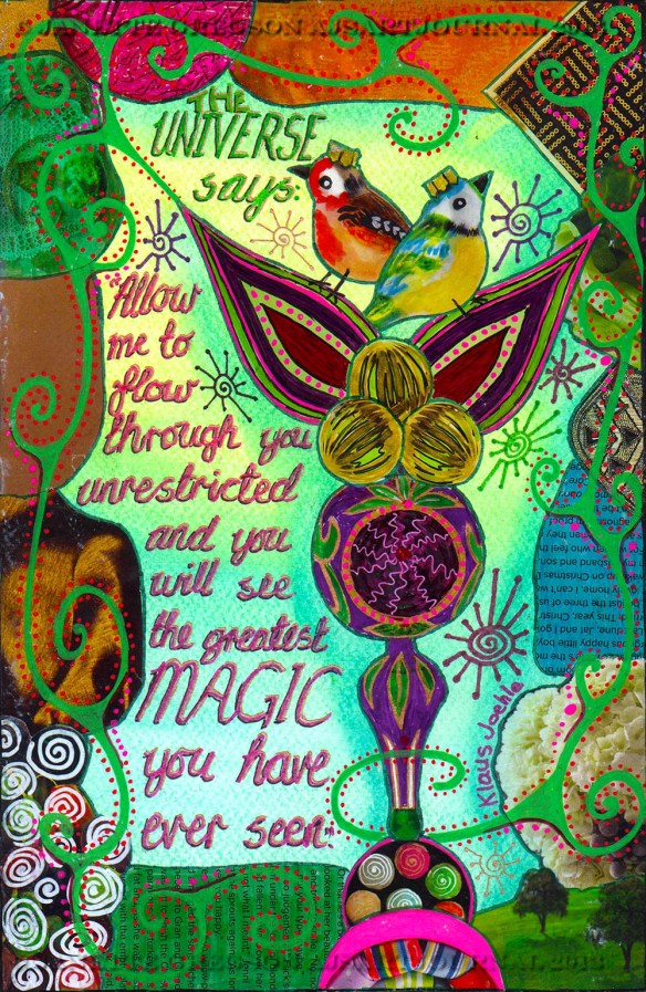 The Universe says...